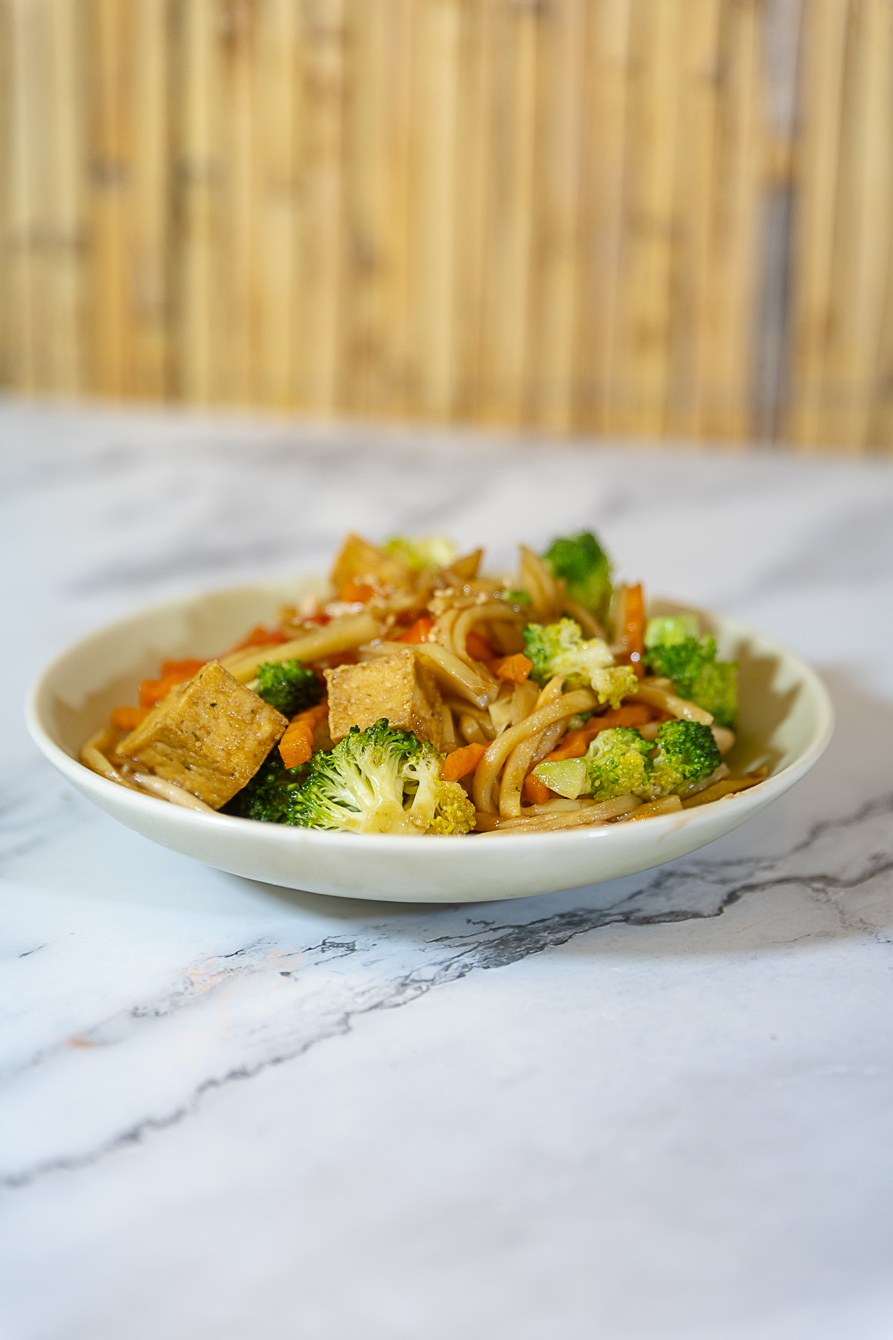 Salteado de verduras (tofu)
